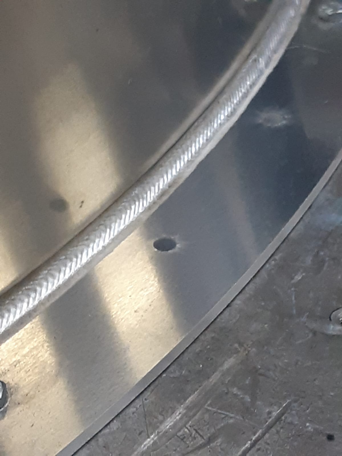 Aluminium laswerk luchtkanaal MIG Aluminium laswerk luchtkanaal MIG