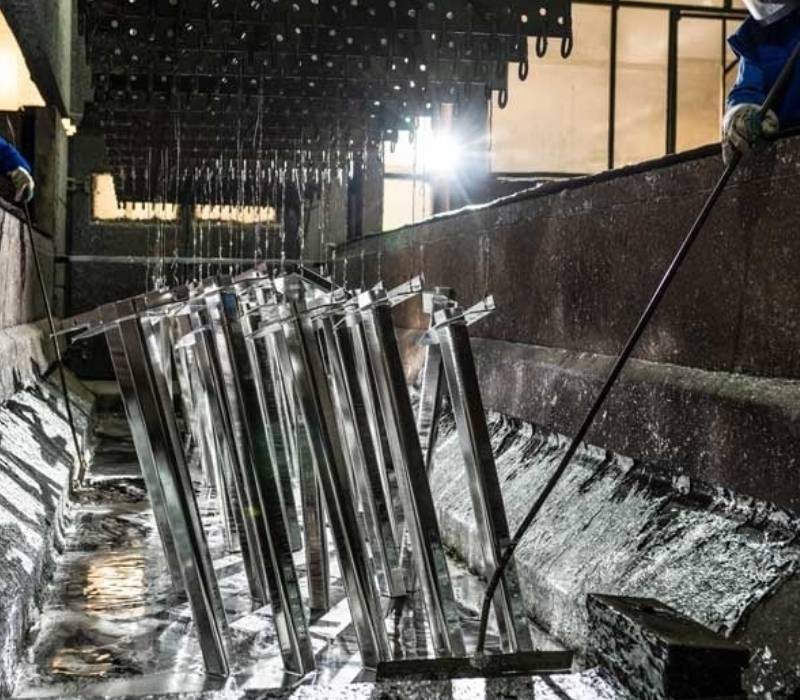 Werkplaats galvaniseren